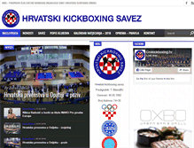 Tablet Screenshot of crokickboxing.hr